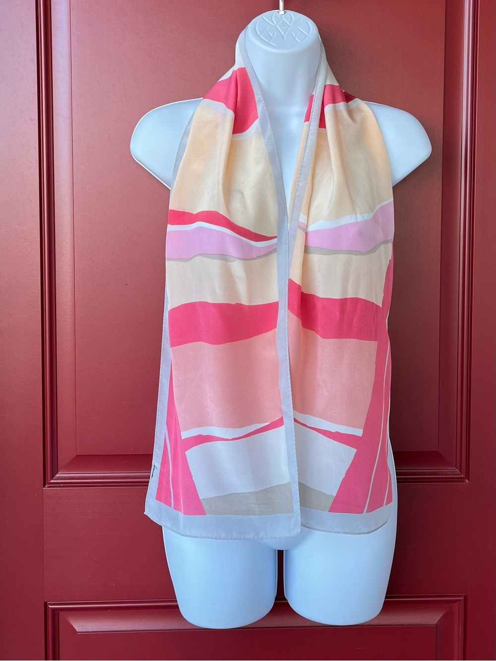 Vintage Jones New York Silk Scarf